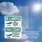 Signmission Hot Surface Sign, 10 in H x 7 in W, Vinyl Decal, Hot Surface Do Not Touch Bilingual OS-2PACK-BC-D-710-L-10029 - alternate 3